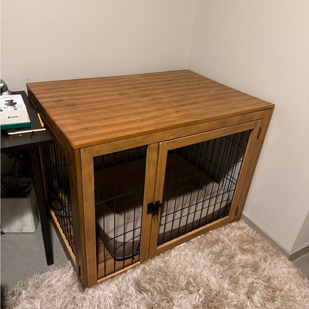 Wooden XL Dog Crate